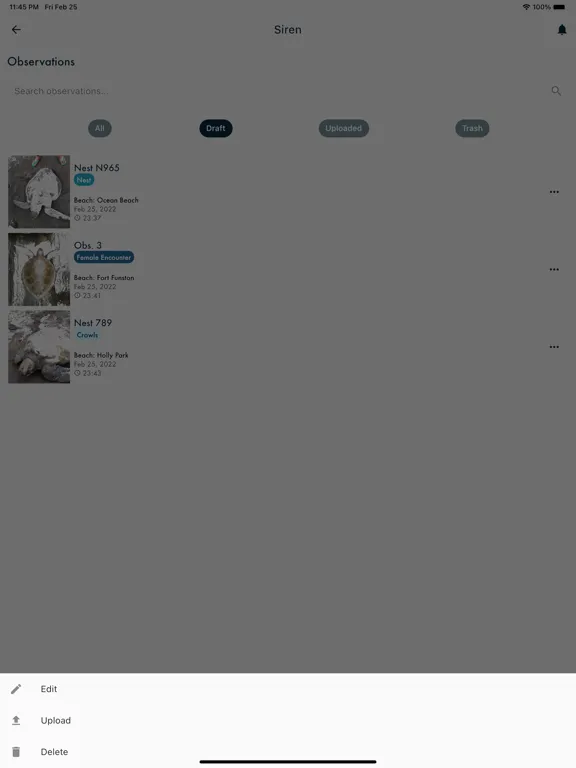SIREN Network iPad  Screenshots