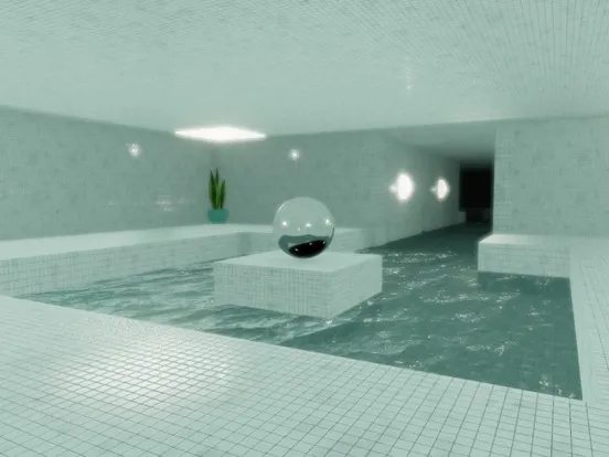 The Wetrooms: Liminal Pools iPad  Ekran Görüntüleri