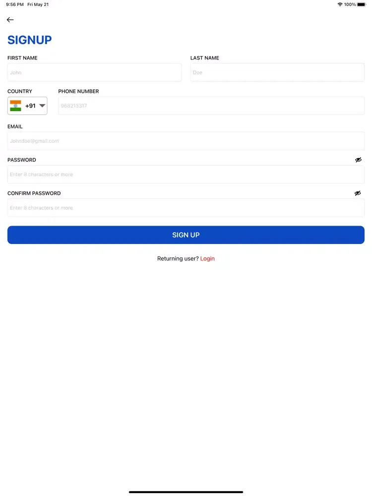 Ammy App Driver iPad 應用截圖