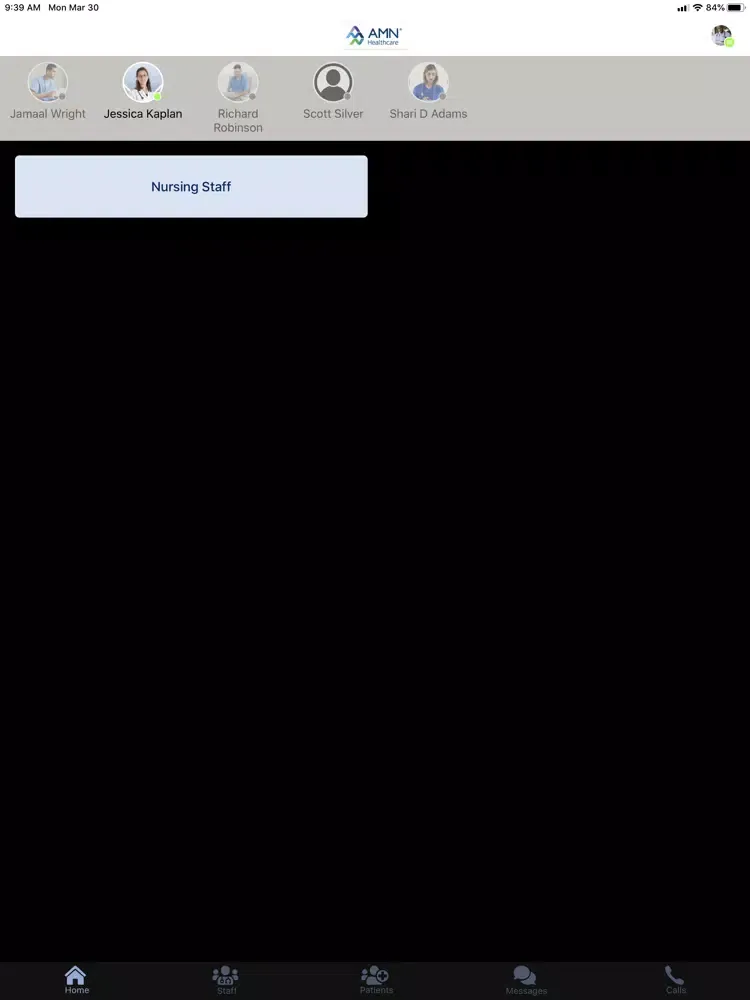 Capturas de tela do AMN CarePro iPad 