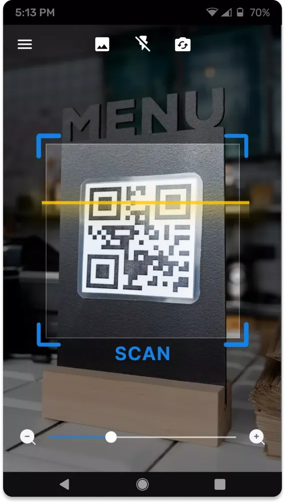 QR Code Scanner Screenshots