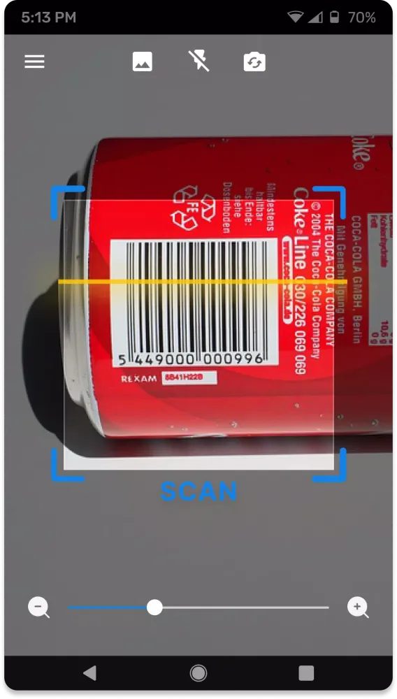 QR Code Scanner Screenshots