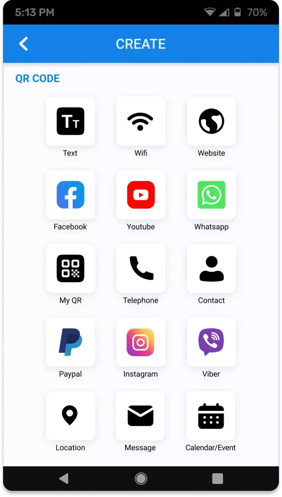 QR Code Scanner Screenshots