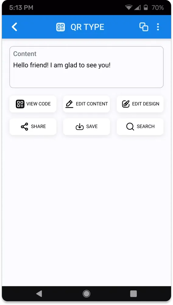 QR Code Scanner Screenshots