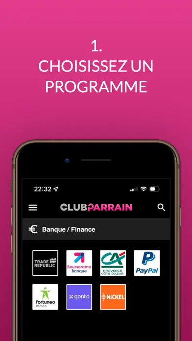 ClubParrain应用截图
