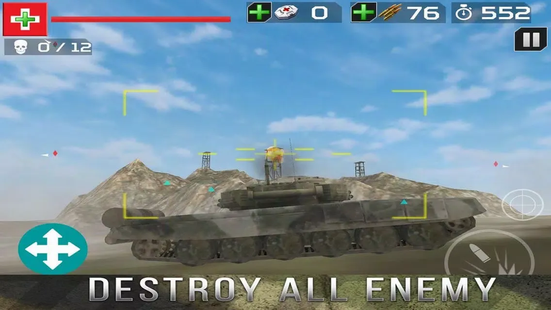 Tank Gunner Shoot 3D سکرین شاٹس