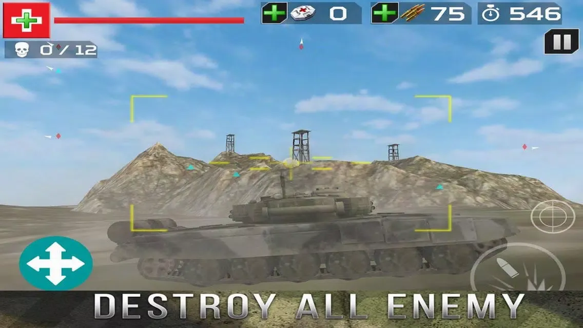 Tank Gunner Shoot 3D سکرین شاٹس