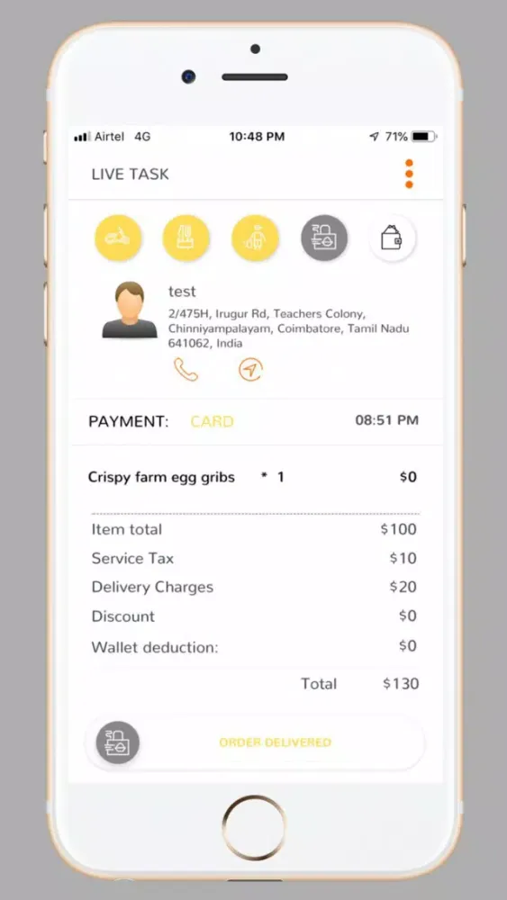 Amo Fetch Driver سکرین شاٹس