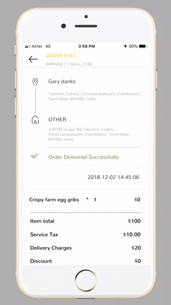 Amo Fetch Driver سکرین شاٹس