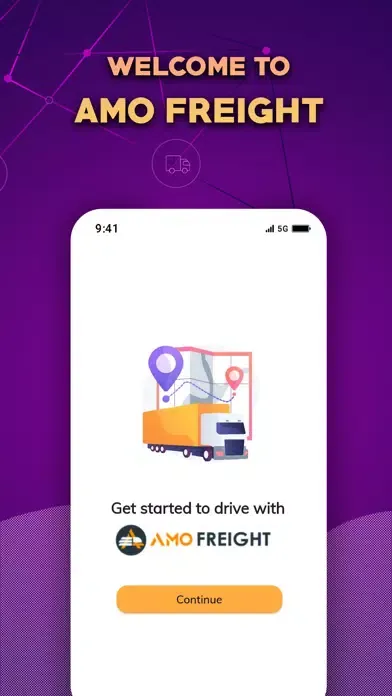 Amo Freight - Driver App スクリーンショット