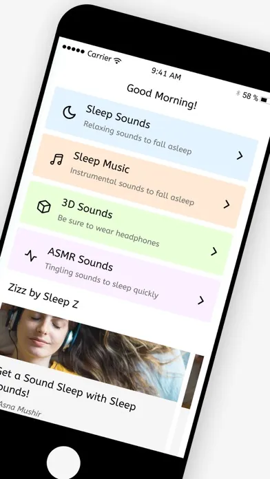 Capturas de pantalla de Sounds to Help you Sleep Well