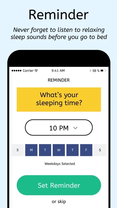 Capturas de pantalla de Sounds to Help you Sleep Well