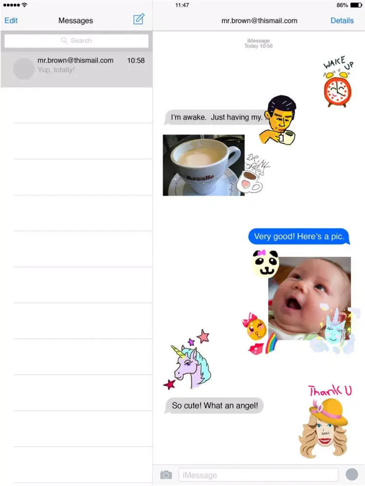 Скриншоты Artsy Hand Drawn Emoji iPad 