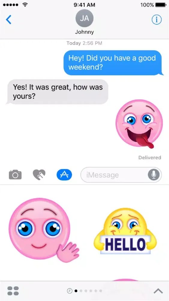 Tangkapan layar Awesome Emoji