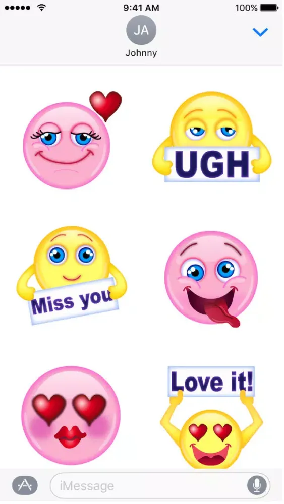 Tangkapan layar Awesome Emoji