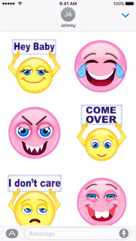 Tangkapan layar Awesome Emoji
