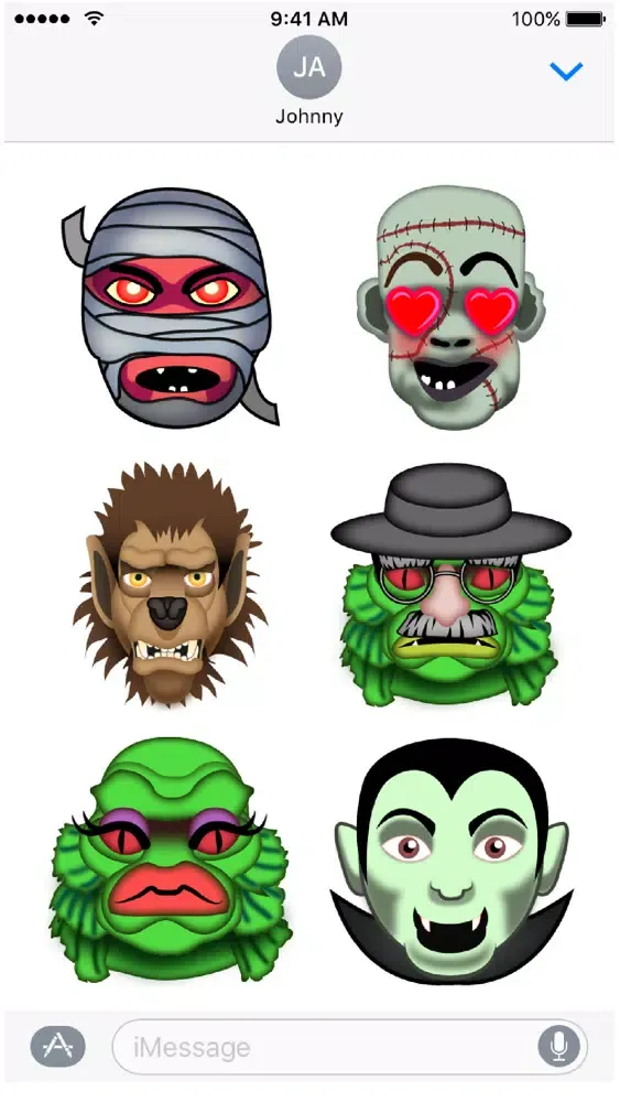 Zrzuty ekranu Classic MonsterMoji
