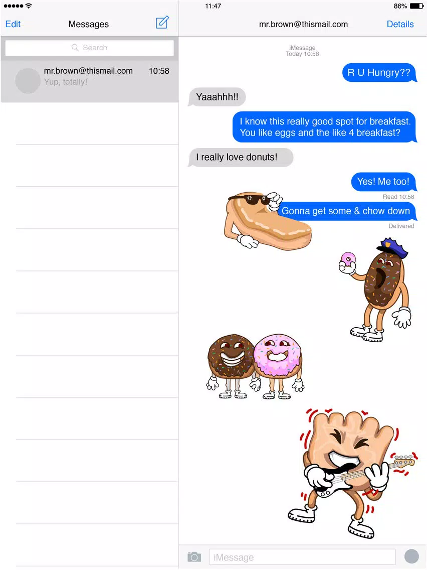Donut Emoji iPad  Screenshots
