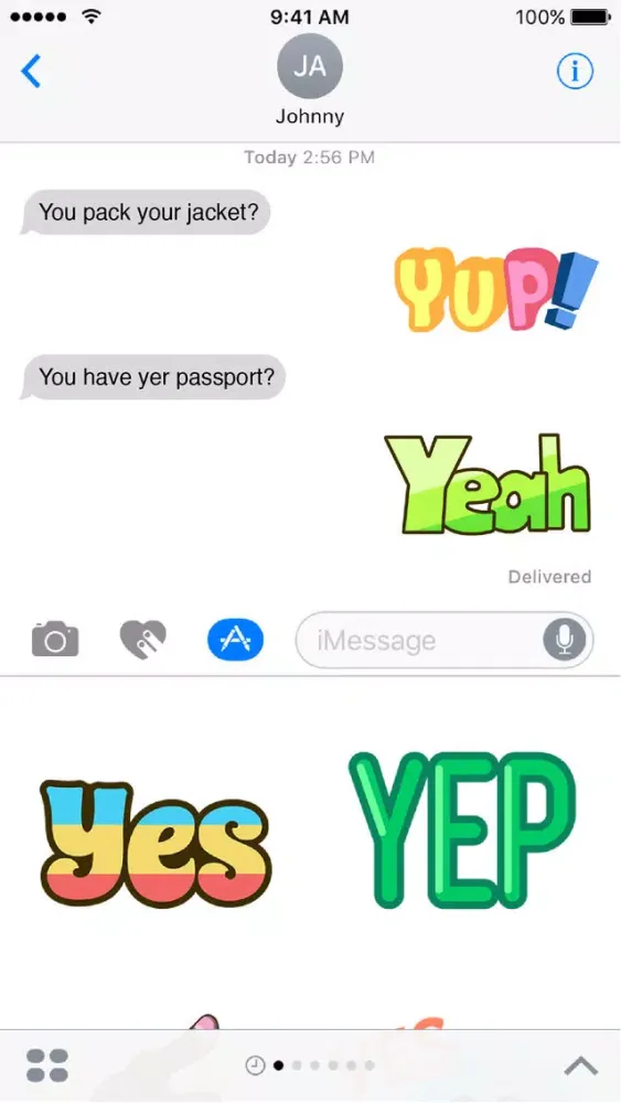 Zrzuty ekranu Oh Yes Emoji