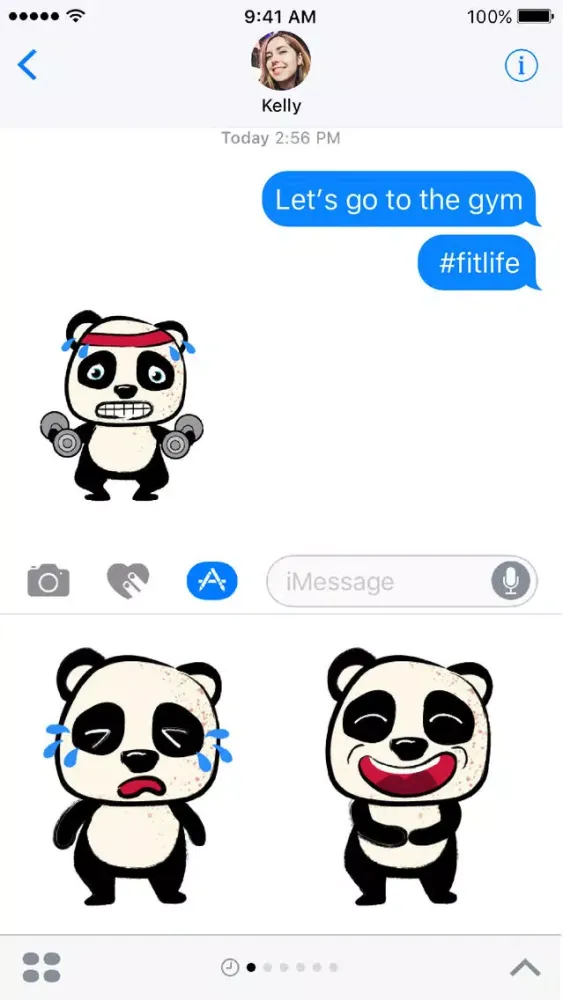 Panda Emoji by Amojee Screenshots