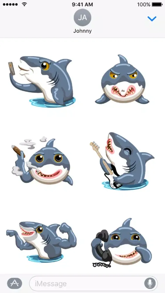 Mr. Shark Emoji স্ক্রিনশট
