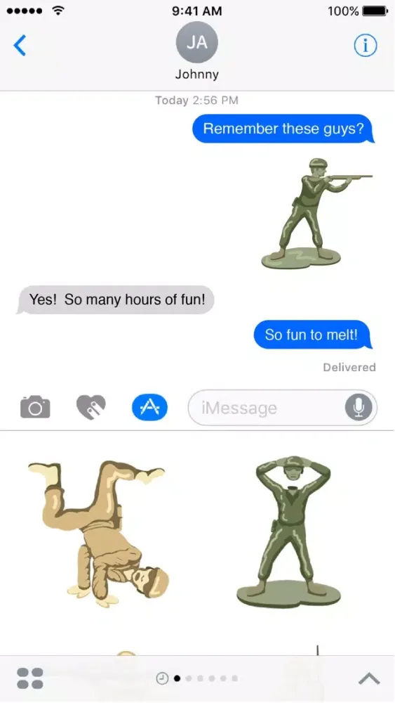 Captures d'écran de Toy Soldiers Emoji