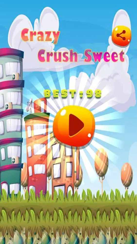 ภาพหน้าจอของ Crazy Crush Sweet