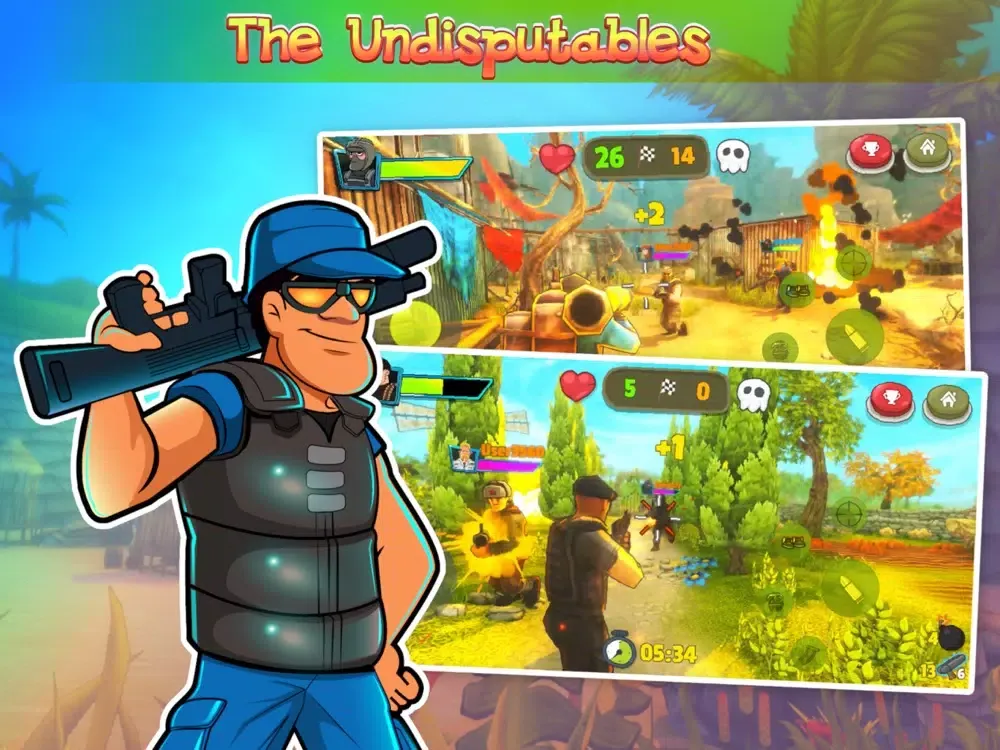 Undisputables PvP Frag Shooter iPad  スクリーンショット