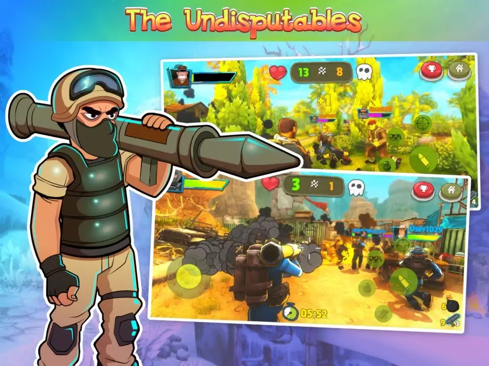 Undisputables PvP Frag Shooter iPad  スクリーンショット