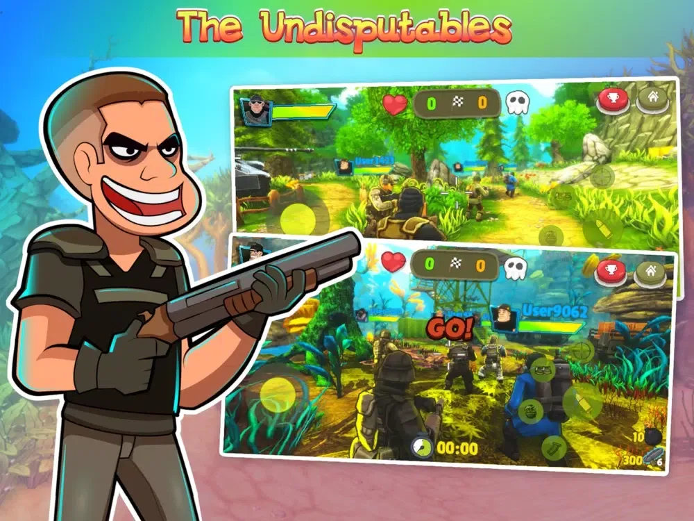 Undisputables PvP Frag Shooter iPad  スクリーンショット
