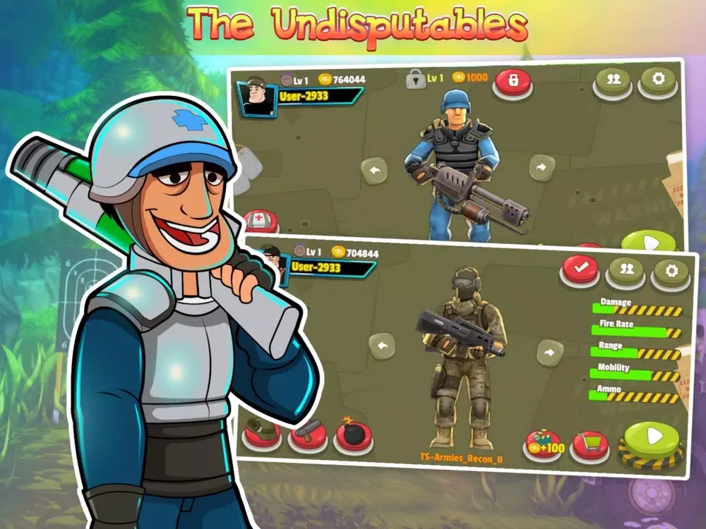 Undisputables PvP Frag Shooter iPad  スクリーンショット