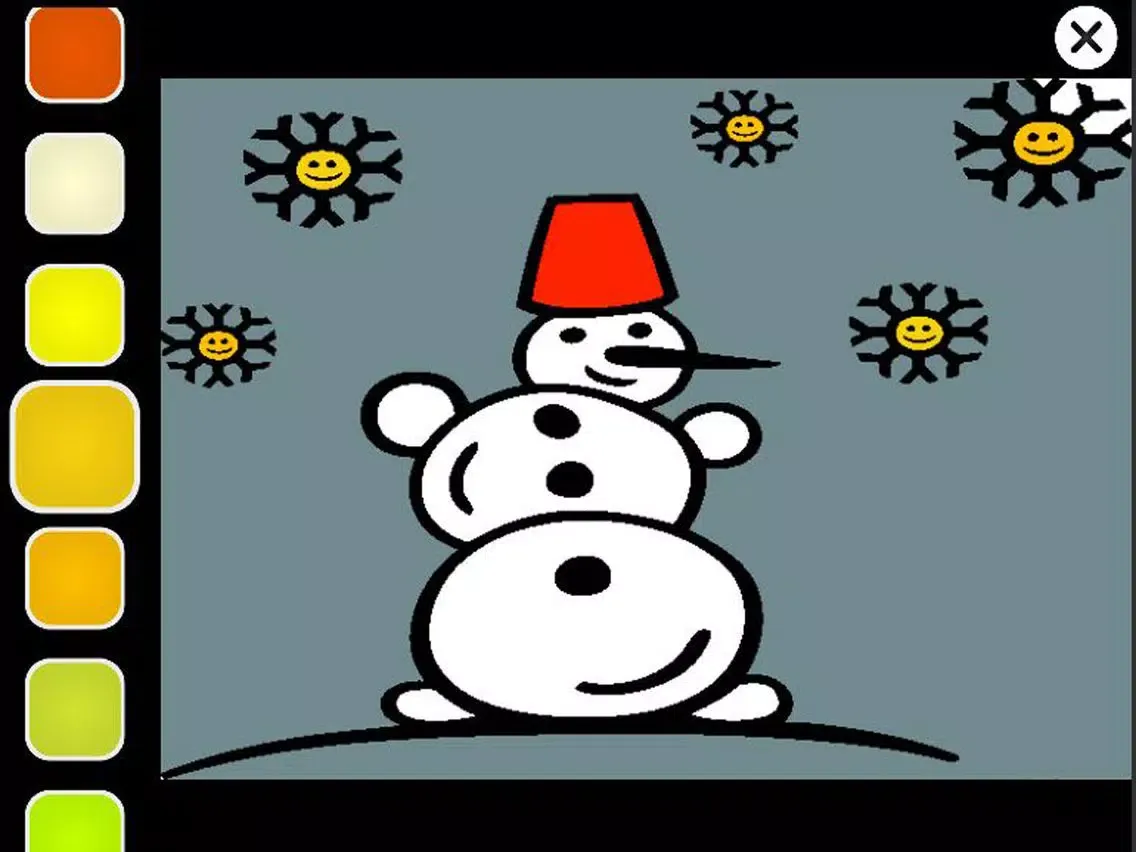 Capturas de pantalla de Xmas New Year Coloring iPad 