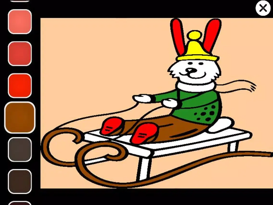 Capturas de pantalla de Xmas New Year Coloring iPad 