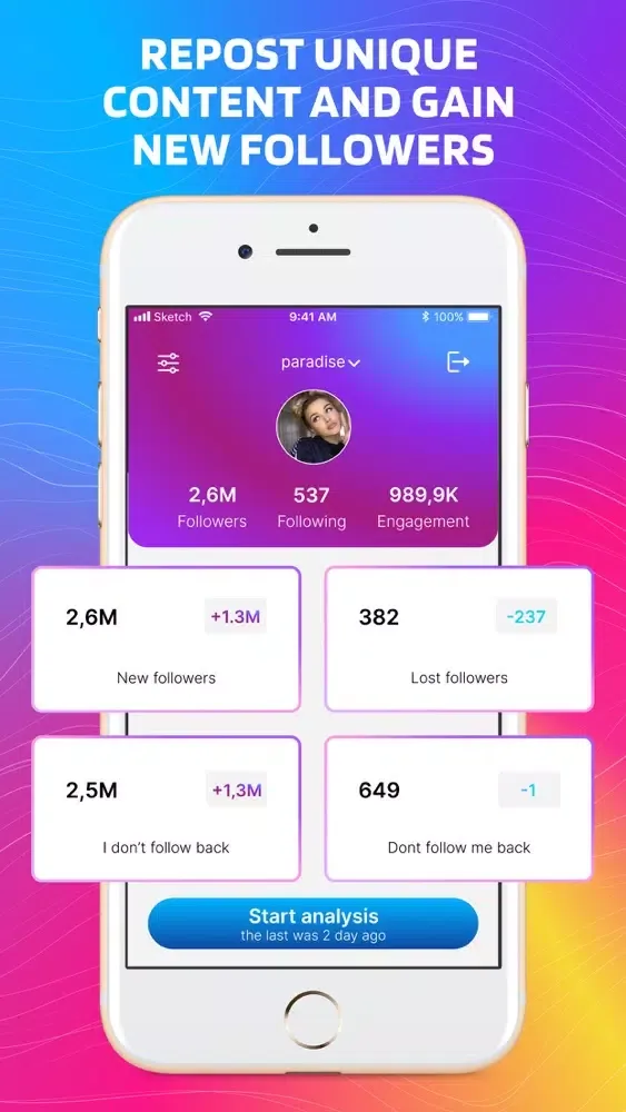 Repost Story for Instagram स्क्रीनशॉट