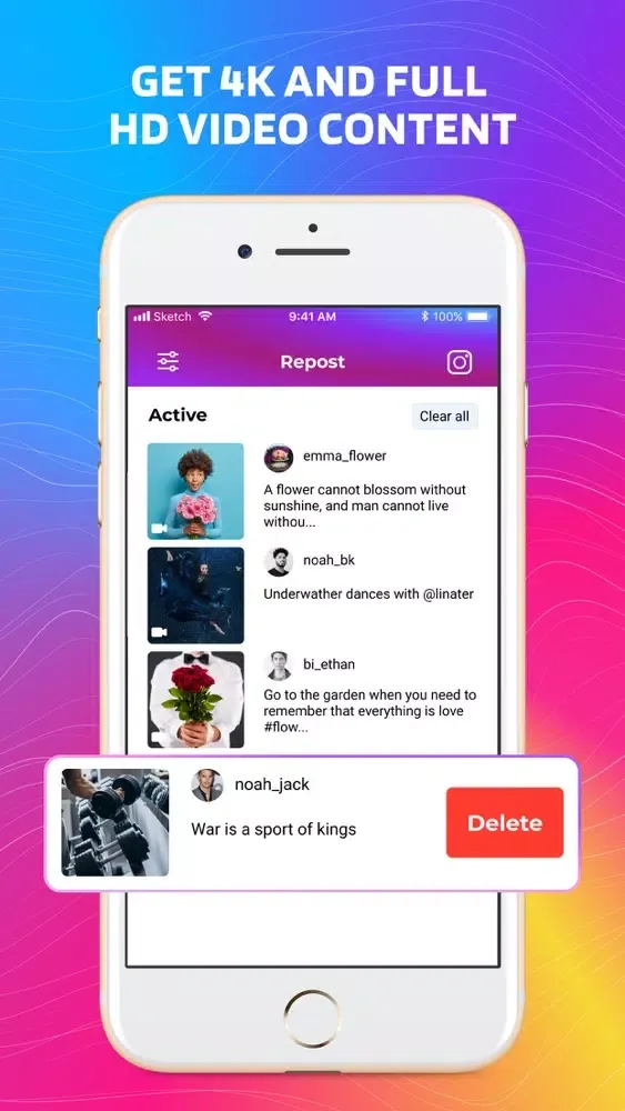 Repost Story for Instagram स्क्रीनशॉट