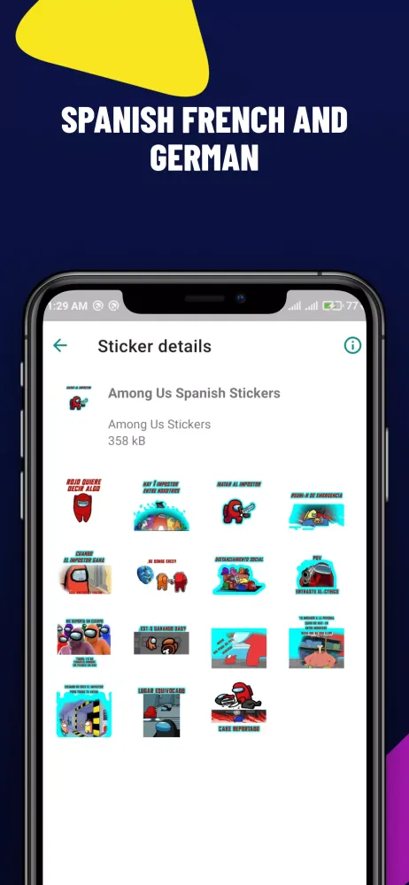 Among-Us Meme Stickers - WASti Screenshots