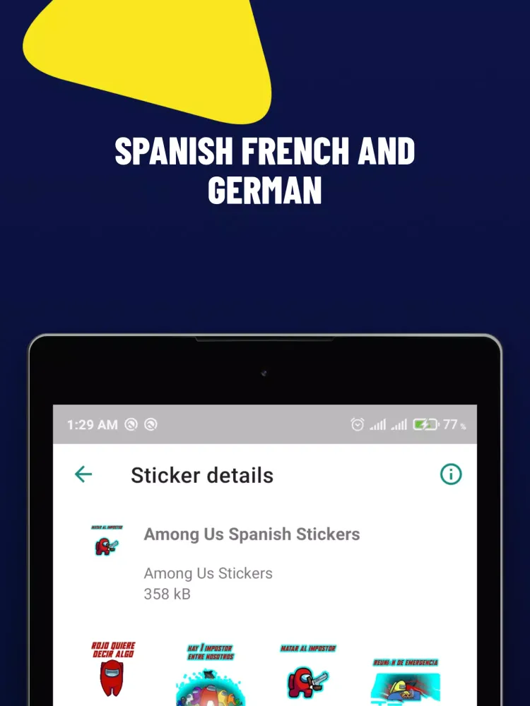 Among-Us Meme Stickers - WASti Screenshots