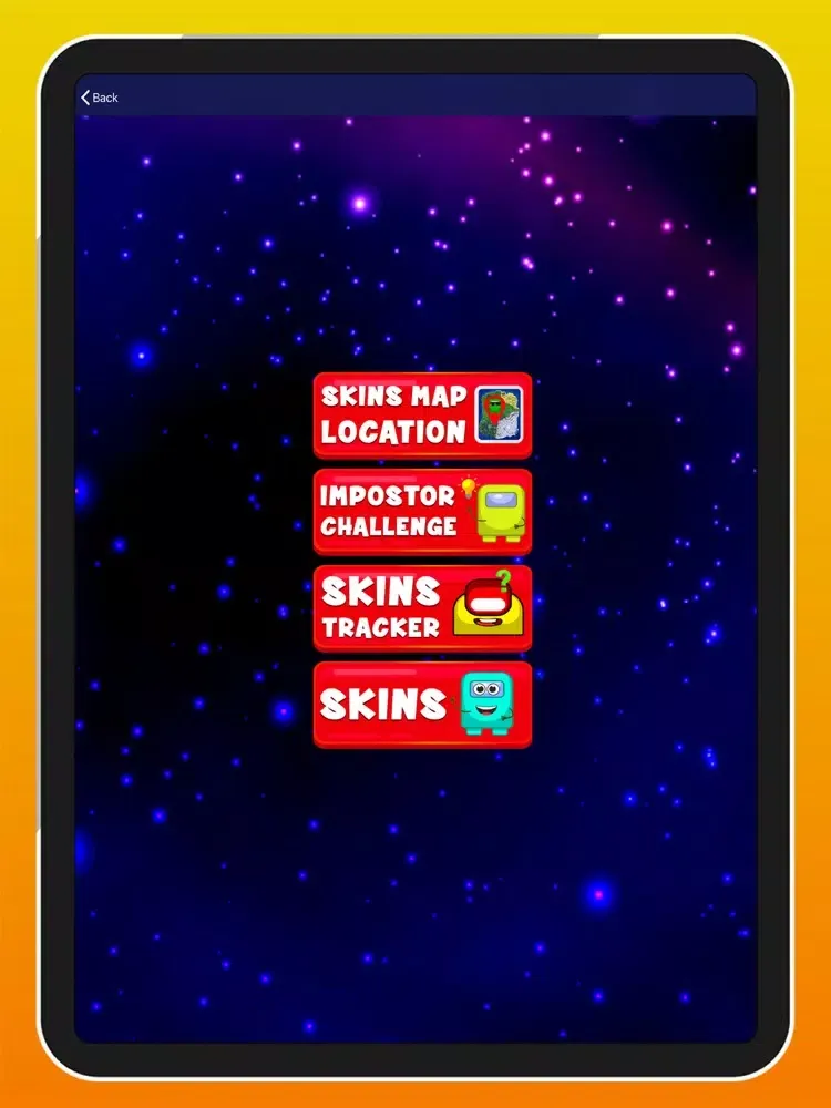 Skins Scanner for Among Us iPad 應用截圖