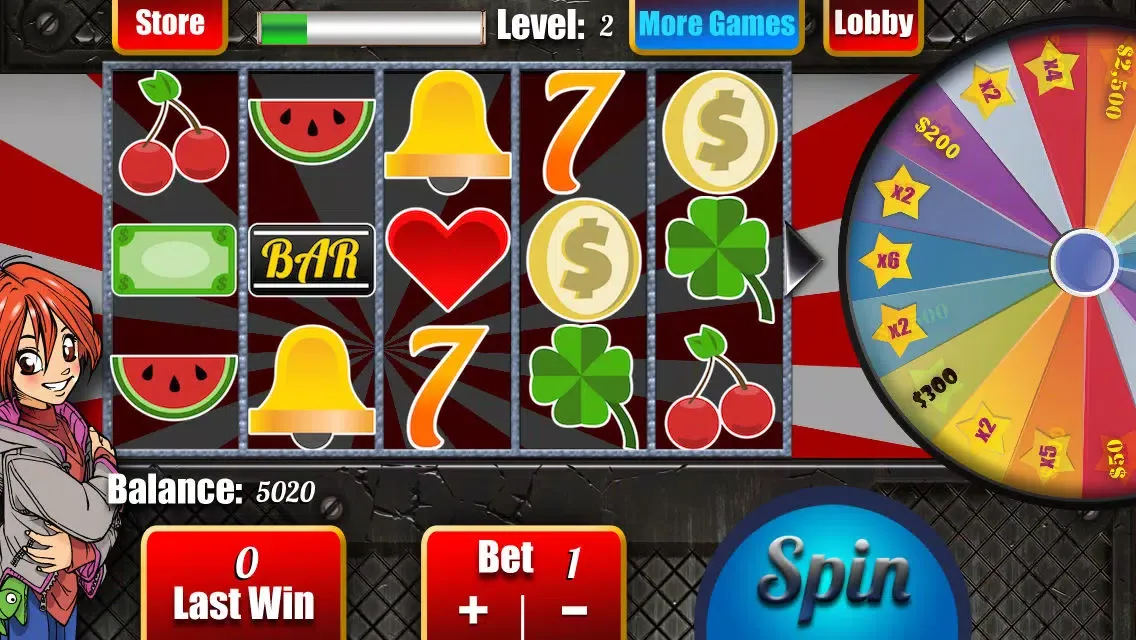Anime Mega Slots Casino - Lucky 777 Jackpot PLUS Mini Games Ekran Görüntüleri