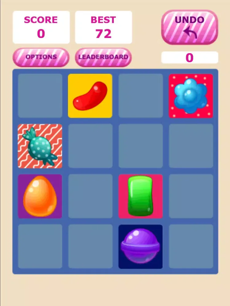 BonBon Mashup 2048 iPad  Screenshots