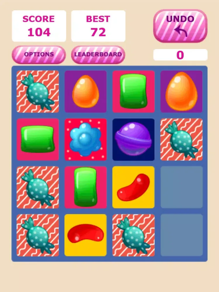 BonBon Mashup 2048 iPad  Screenshots