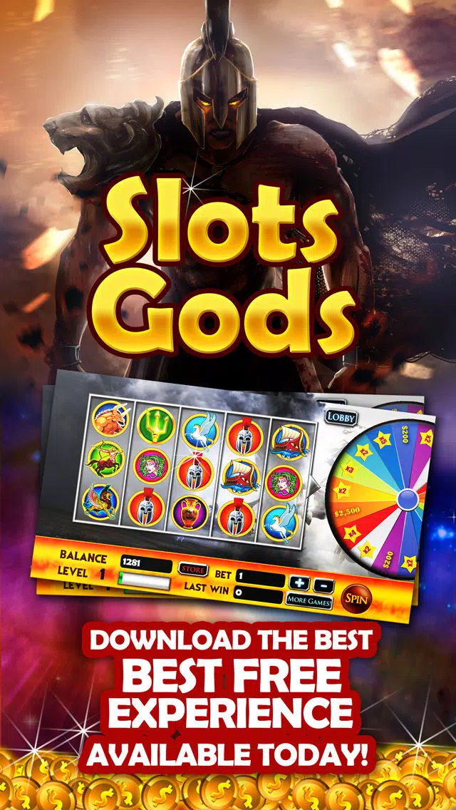 Tangkapan skrin Age of Olympian Gods Slots Casino - Rise of the 777 Jackpot Empire FREE
