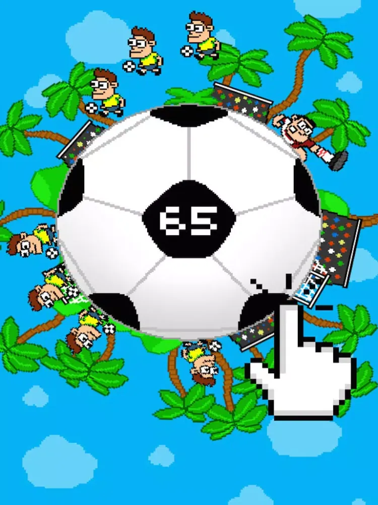 Capturas de tela do A Brazil Mundial Championship Soccer Football Jumpy Ball 2014 : Road to Rio-Win the Finals! iPad 
