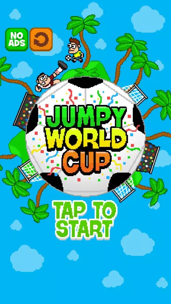 Capturas de tela do A Brazil Mundial Championship Soccer Football Jumpy Ball 2014 : Road to Rio-Win the Finals!