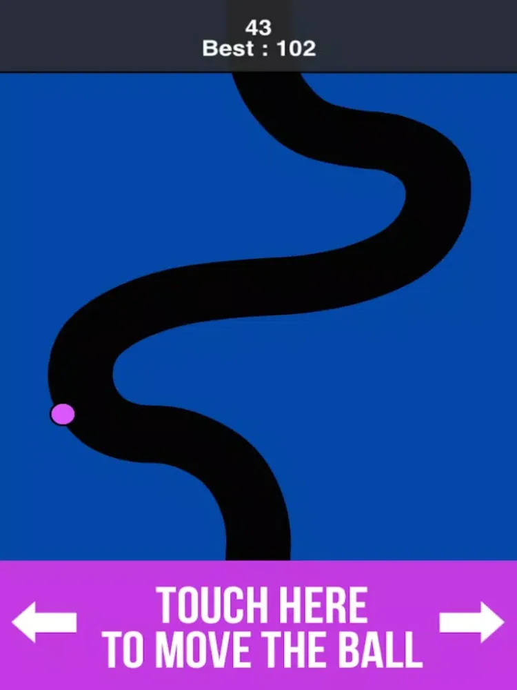 Circle On Line - Keep the Ball on Impossible Track iPad  スクリーンショット
