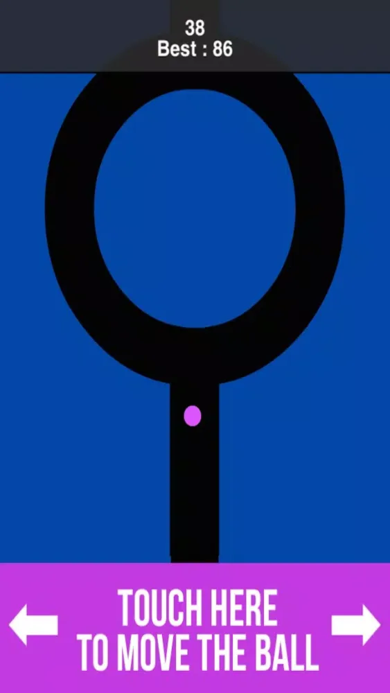 Circle On Line - Keep the Ball on Impossible Track スクリーンショット