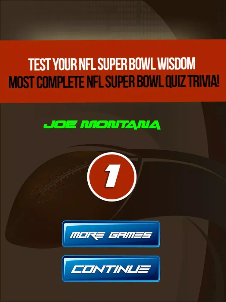 Capturas de tela do A Supreme Football Ultimate Quiz: Superbowl Fans Trivia Edition iPad 