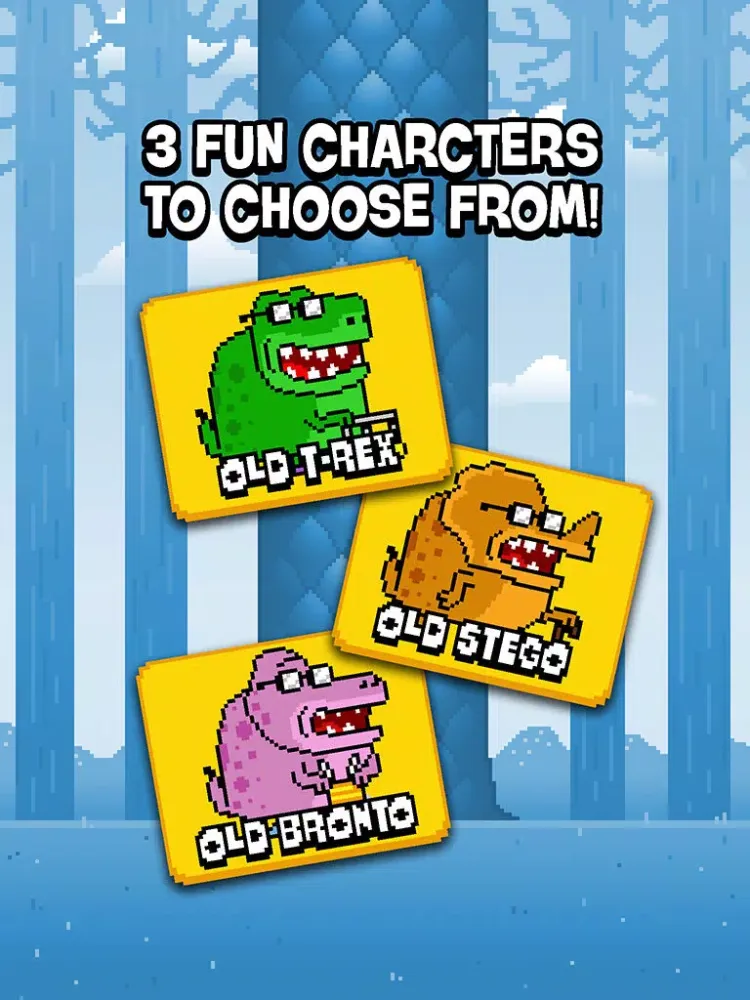 Old Fat Dinos - Bite and Cut That Lumber Down Fast iPad  سکرین شاٹس