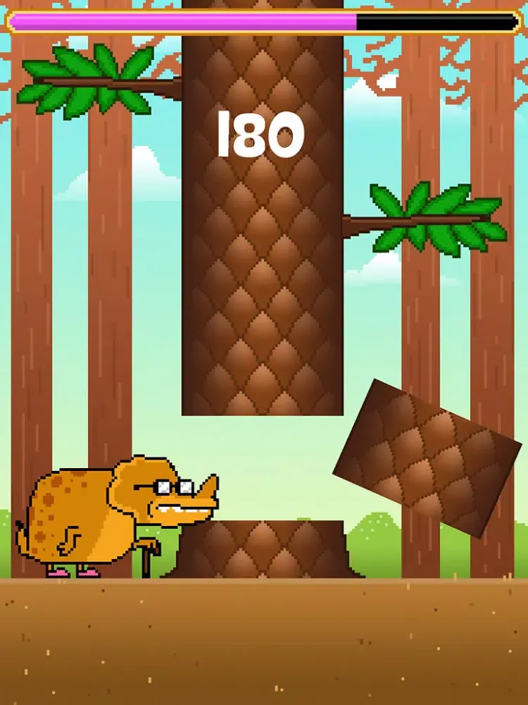 Old Fat Dinos - Bite and Cut That Lumber Down Fast iPad  سکرین شاٹس