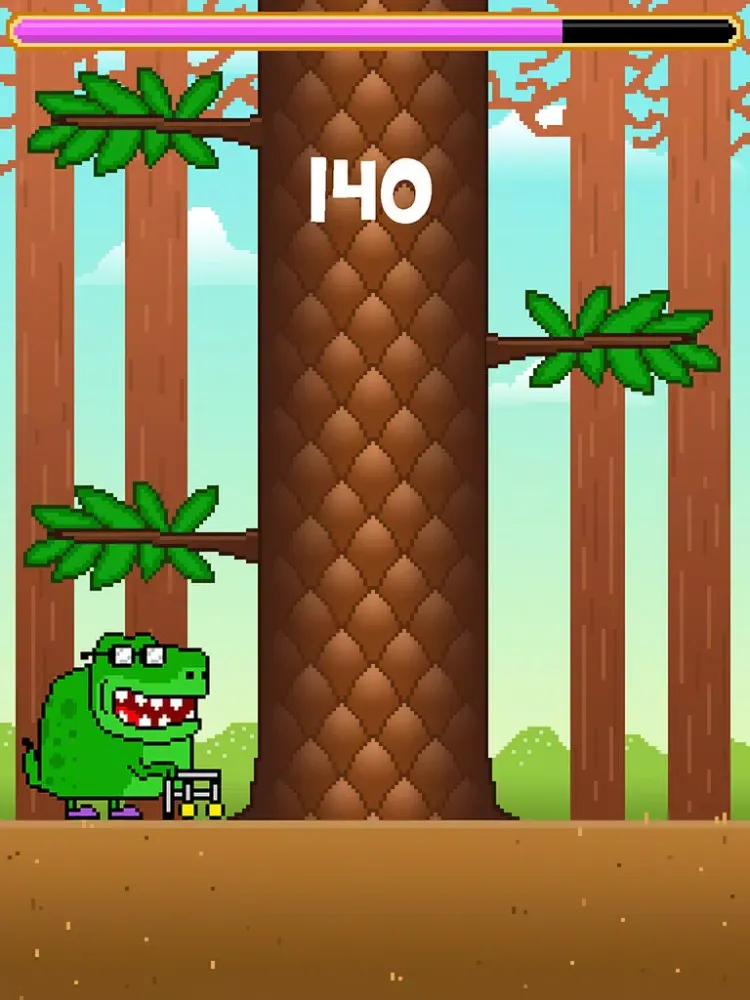 Old Fat Dinos - Bite and Cut That Lumber Down Fast iPad  سکرین شاٹس